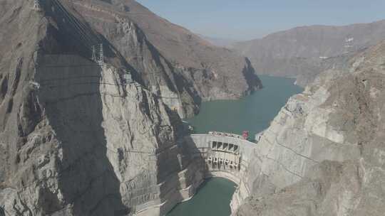 水坝高压线 特高压 电 乌东德水电站 变压器