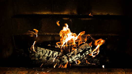 火焰 燃烧 篝火 壁炉