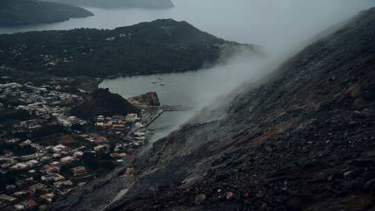 伊奥利亚群岛，城镇，第勒尼安海，活火山