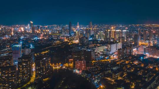 4k城市夜景高清航拍