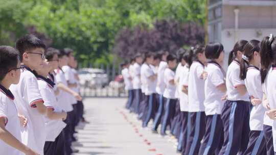 学校小学中学校园生活教育体操体育