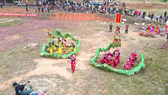 广西非物质文化遗产——壮族芭蕉香火龙舞