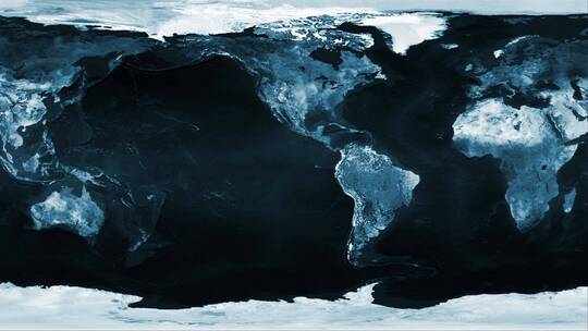 地球世界地图背景视频素材模板下载