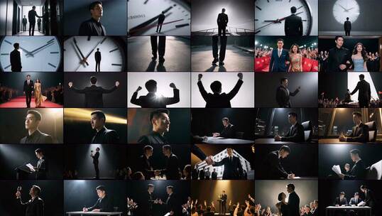 成功商务人士梦想拼搏奋斗高清在线视频素材下载