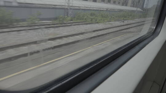 火车窗外 沿途风景