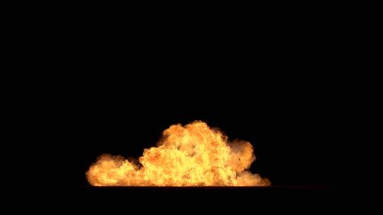 4k爆炸生成的多种火焰效果背景视频素材20