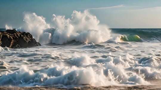 大海海浪