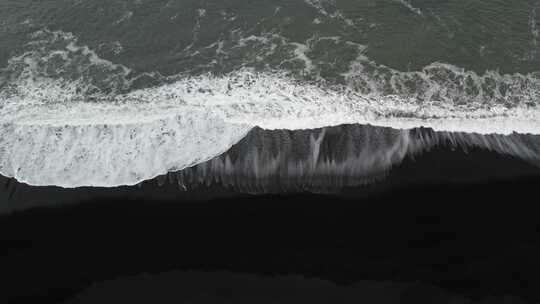 斯托克尼斯海滩，冰岛，海洋，海浪