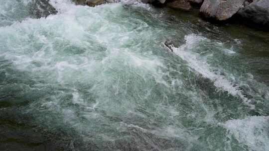 河流慢镜头水流升格山泉水 大自然 清澈溪流