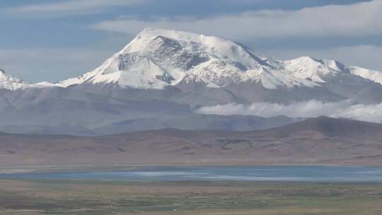 纳木那尼雪山航拍