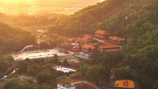 深圳石岩泓源寺航拍合集4K