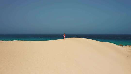 Corralejo，沙丘，加那利群岛，大