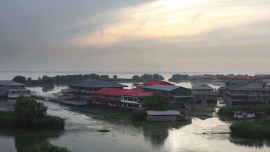 常州金坛长荡湖景区风光