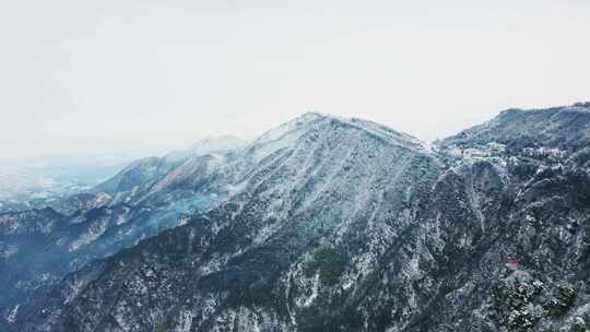 唯美庐山雪景