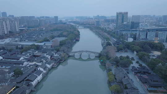 拱宸桥 杭州大运河视频素材模板下载