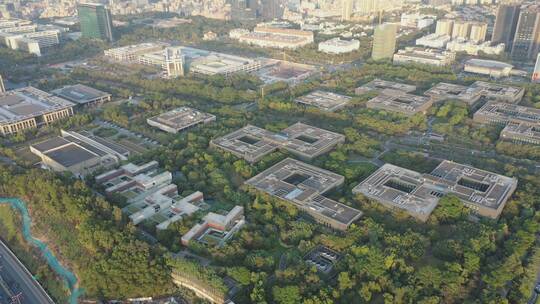 深圳华为坂田基地大景左环绕