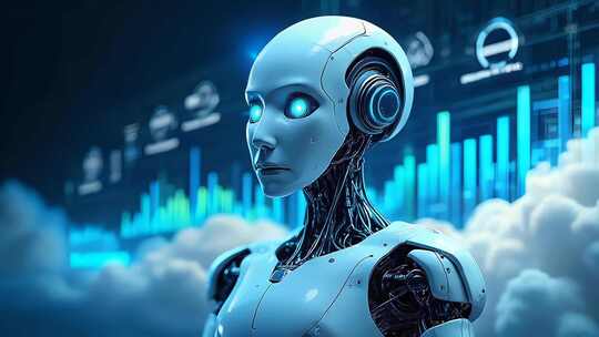 AI人工智能云计算 大数据 新质生产力4K