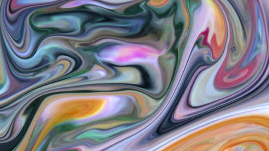 抽象彩色流体涂料背景