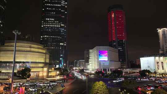 上海徐家汇夜景