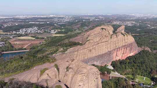 江西上饶龟峰景区航拍