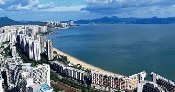 惠州小径湾海滨沙滩航拍0212_D