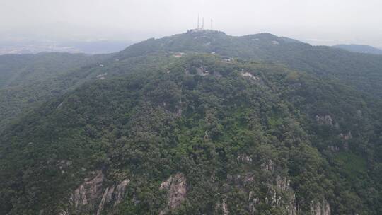 航拍福建泉州旅游景点城市风光