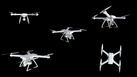 五款无人机文件夹