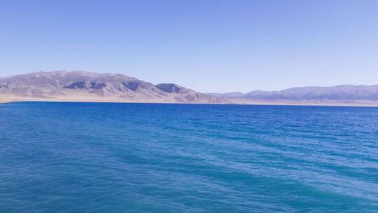 4k60帧航拍新疆赛里木湖唯美湖泊