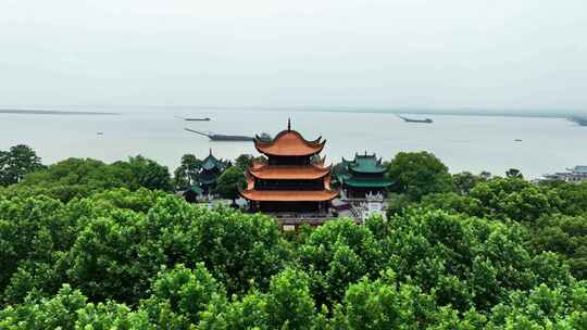 中国四大名楼洞庭湖岳阳楼旅游景区