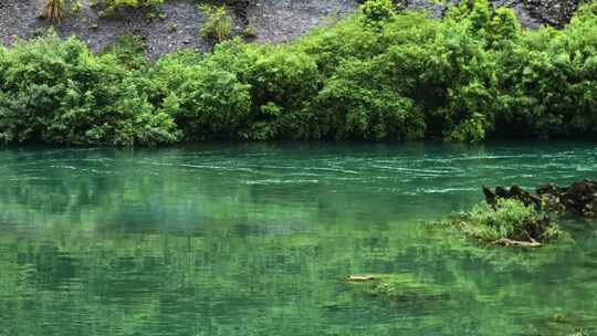 青山绿水江河流域美丽风景