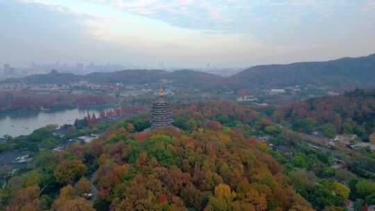 杭州西湖美景合集航拍