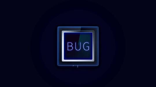 BUG三维科技感电路板生长线条场景视频素材模板下载