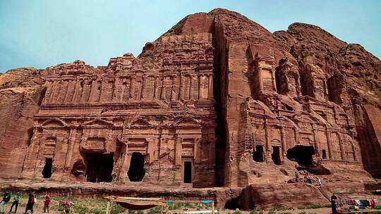 神秘的佩特拉古城