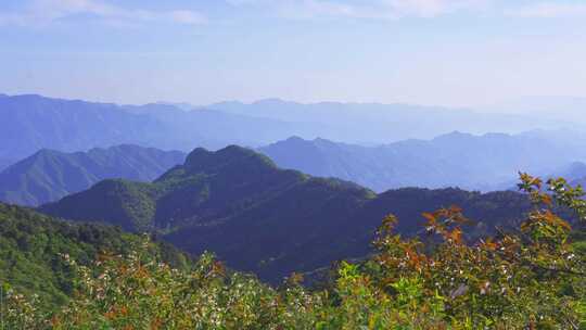 杭州临安大明山牵牛岗群山风景