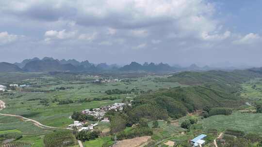 柳州市柳城县农村航拍