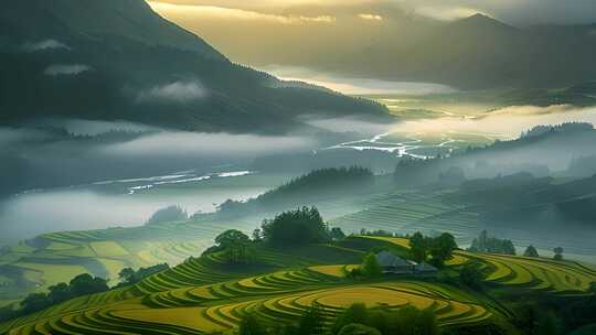 美丽中国 大好山河 绿水青山