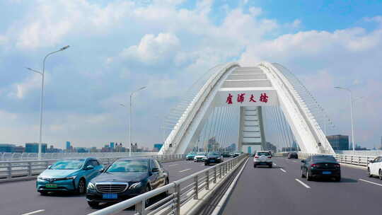 卢浦大桥 第一视角 上海 上海卢浦