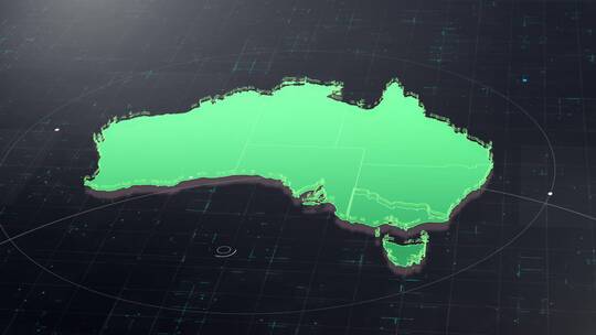 澳大利亚数字技术地图