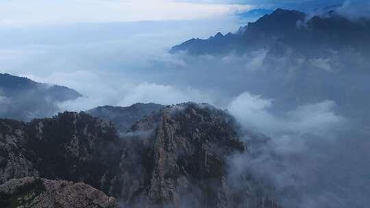 宁夏贺兰山苏峪口云海