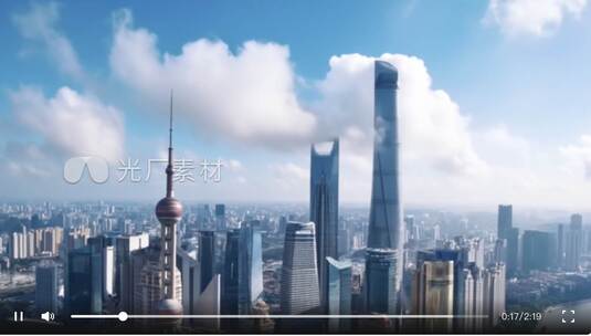 朋克风logo演绎片头