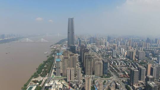 武汉城市宣传片高楼建筑航拍
