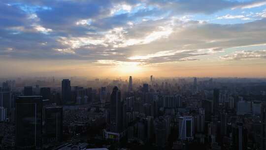 广州 航拍 花城 羊城 广东省省会