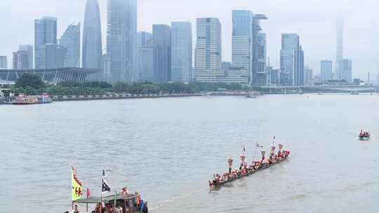 中国广东省广州市珠江端午招景