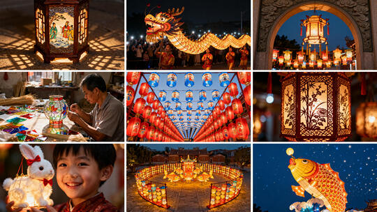 泉州花灯 璀璨花灯庆佳节 流光溢彩中国年