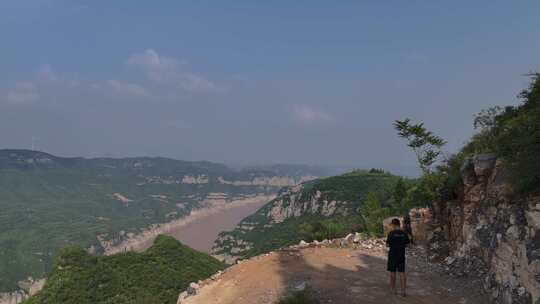 河南济源黄河三峡风景区视频