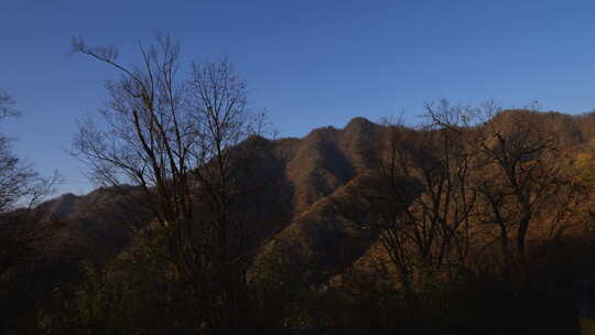 秦岭秋季风景