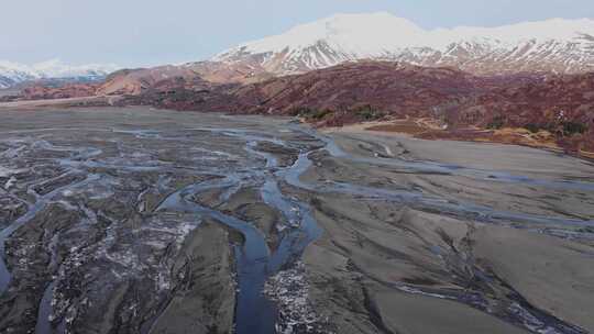 山脉，山谷，河口，Hvannagil