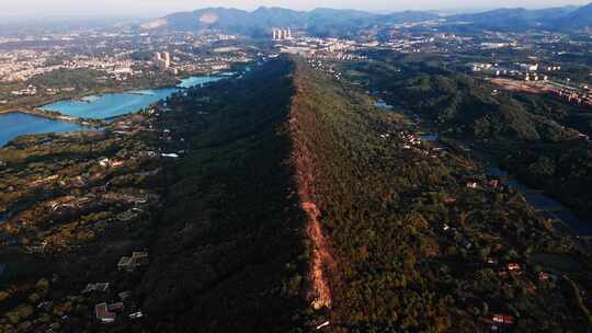 湖南岳阳洞庭湖小镇旅游景区