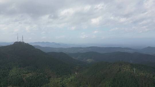 祖国壮丽山河丘陵山川航拍