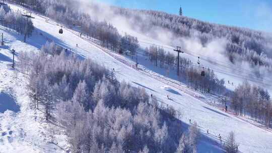 激情唯美的滑雪场